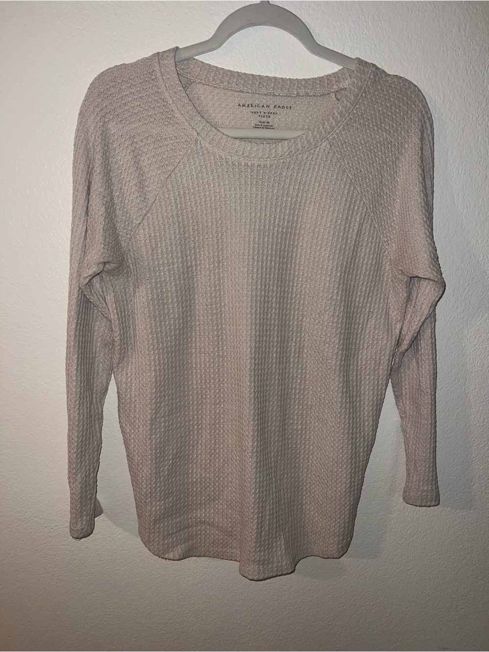 American Eagle Waffle Knit Longsleeve
